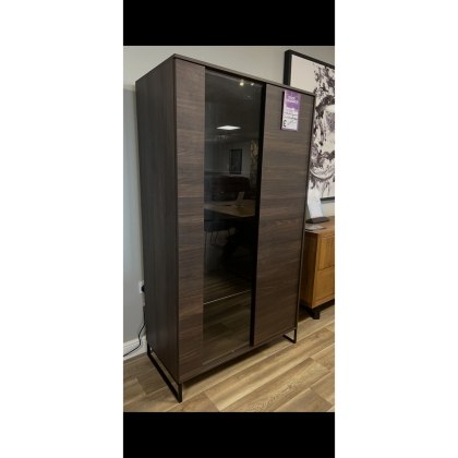 Ex-Display Redruth - Walnut Effect Display Wall Unit Ex-Display Redruth - Walnut Effect Display Wall Unit