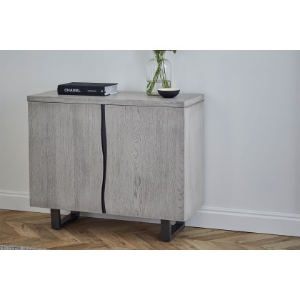 Brooklyn Grey Oak Small Sideboard Brooklyn Grey Oak Small Sideboard