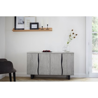 Brooklyn Grey Oak Large Sideboard Brooklyn Grey Oak Large Sideboard