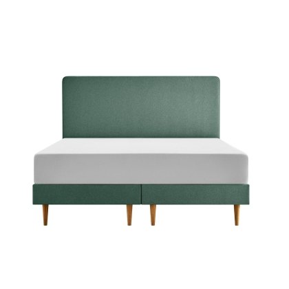 TEMPUR Form Spring Static Bed with Classic Box Headboard TEMPUR Form Spring Static Bed with Classic Box Headboard