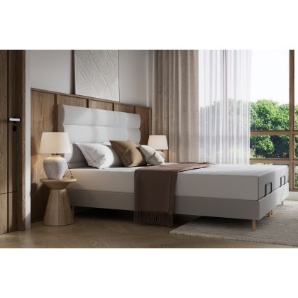 TEMPUR Form Spring Static Bed with Horizontal Headboard TEMPUR Form Spring Static Bed with Horizontal Headboard