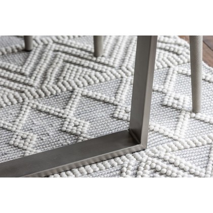 Petra Industrial 160cm Dining Table Set & 4 Maya Dark Grey Chairs Petra Industrial 160cm Dining Table Set & 4 Maya Dark Grey Chairs