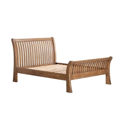 Bermuda Reclaimed Wood Slatted Bedframe Bermuda Reclaimed Wood Slatted Bedframe