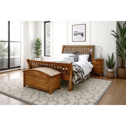 Bermuda Reclaimed Wood Slatted Bedframe Bermuda Reclaimed Wood Slatted Bedframe