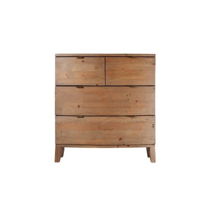 Bermuda Reclaimed Wood 4 Drawer Chest of Drawers Bermuda Reclaimed Wood 4 Drawer Chest of Drawers