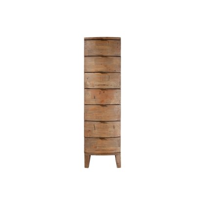 Bermuda Reclaimed Wood 7 Drawer Tall Chest of Drawers Bermuda Reclaimed Wood 7 Drawer Tall Chest of Drawers