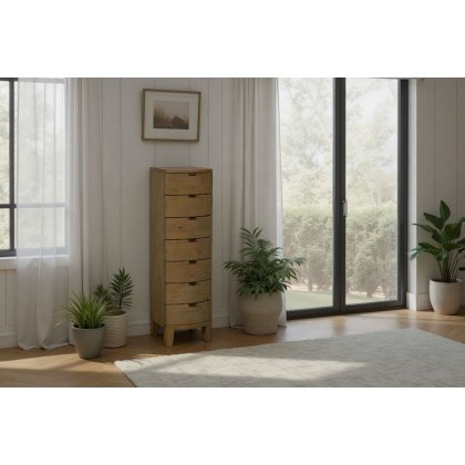 Bermuda Reclaimed Wood 7 Drawer Tall Chest of Drawers Bermuda Reclaimed Wood 7 Drawer Tall Chest of Drawers