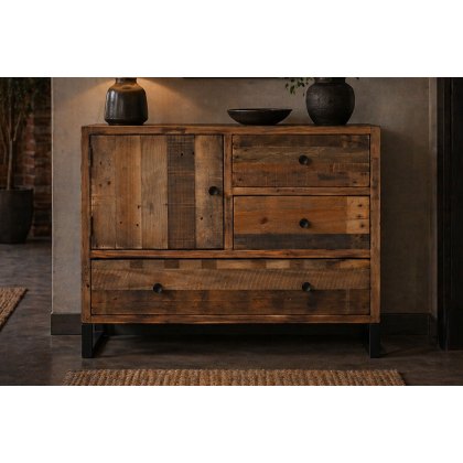 Nixon Reclaimed Wood Narrow Sideboard Nixon Reclaimed Wood Narrow Sideboard