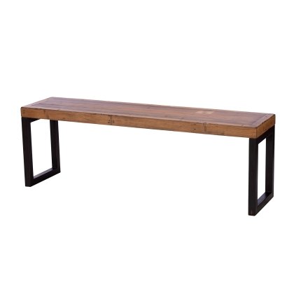 Nixon Reclaimed Wood 140cm Bench Nixon Reclaimed Wood 140cm Bench