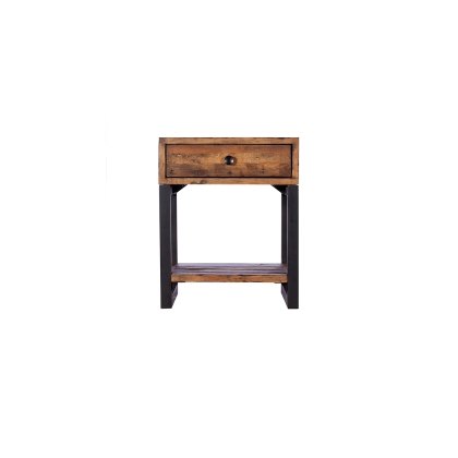 Nixon Reclaimed Wood Lamp Table Nixon Reclaimed Wood Lamp Table