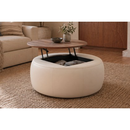 La-Z-Boy Faith Capsule Storage Ottoman Stool La-Z-Boy Faith Capsule Storage Ottoman Stool