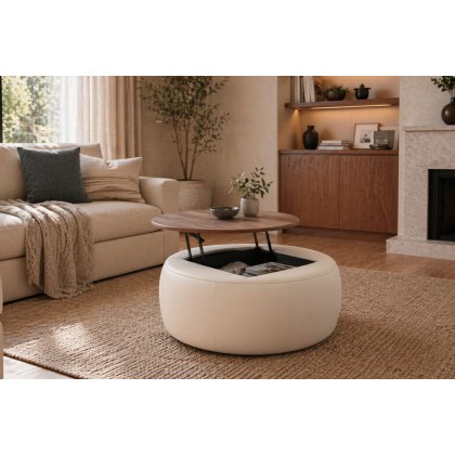 La-Z-Boy Faith Capsule Storage Ottoman Stool La-Z-Boy Faith Capsule Storage Ottoman Stool
