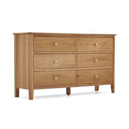 Bath Oak 3 over 3 Chest Bath Oak 3 over 3 Chest