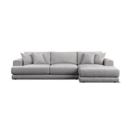 Niki Fabric Large 4 Seater Chaise Sofa Niki Fabric Large 4 Seater Chaise Sofa