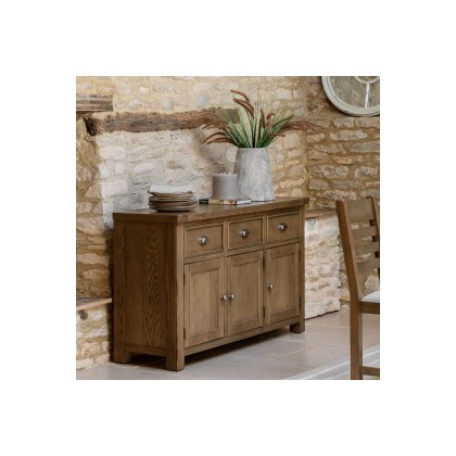 Gallery Direct Hardwick Smoked Oak Large Sideboard Gallery Direct Hardwick Smoked Oak Large Sideboard