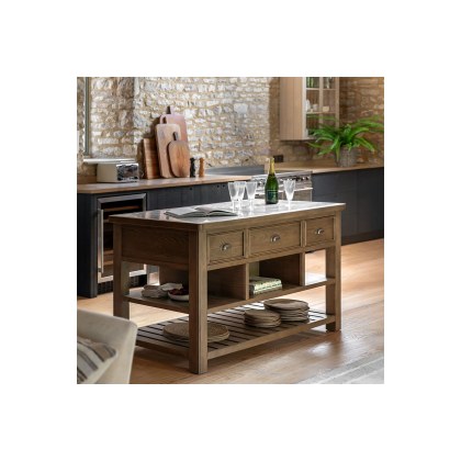 Gallery Direct Hardwick Smoked Oak Kitchen Island Gallery Direct Hardwick Smoked Oak Kitchen Island