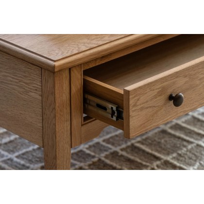 Gallery Direct Malvern Natural Oak 1 Drawer Coffee Table Gallery Direct Malvern Natural Oak 1 Drawer Coffee Table