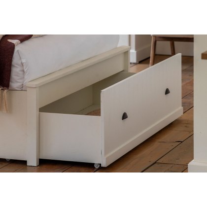 Gallery Direct Eton Painted White Storage Bedframe Gallery Direct Eton Painted White Storage Bedframe