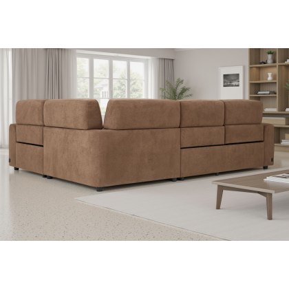 Summer 6 Seater Corner Sofa with Power Recliner and Headrest Summer 6 Seater Corner Sofa with Power Recliner and Headrest