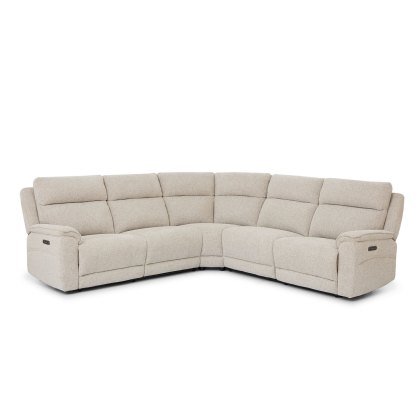 Downtown 6 Seater Corner Sofa with Power Recliner and Headrest Downtown 6 Seater Corner Sofa with Power Recliner and Headrest