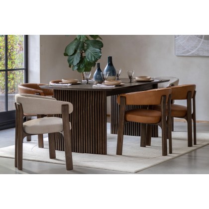 Gallery Direct Onda Walnut Ext 180-230cm Oval Dining Table Gallery Direct Onda Walnut Ext 180-230cm Oval Dining Table