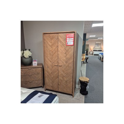 Ex-Display Truro - Atauro Reclaimed Wood Double Wardrobe Ex-Display Truro - Atauro Reclaimed Wood Double Wardrobe