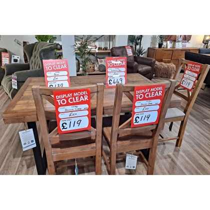 Ex-Display Plymouth - Baker Nixon Reclaimed Wood Ext Dining Table Ex-Display Plymouth - Baker Nixon Reclaimed Wood Ext Dining Table