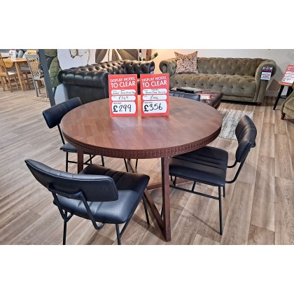 Ex-Display Plymouth - Gallery Direct Maxwell Set of 4 Dining Chairs Ex-Display Plymouth - Gallery Direct Maxwell Set of 4 Dining Chairs