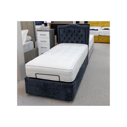 Ex-Display Liskeard - 3'0" Single Natural 7000 Lifestyle End Drawer Storage Divan Bed Inc Willow Hea Ex-Display Liskeard - 3'0" Single Natural 7000 Lifestyle End Drawer Storage Divan Bed Inc Willow Hea