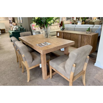 Ex-Display Liskeard - Baker Oakley Ext Dining Table + 4 Chairs Ex-Display Liskeard - Baker Oakley Ext Dining Table + 4 Chairs