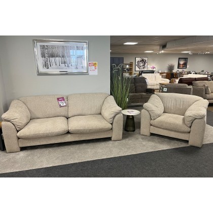 Ex-Display Redruth - Gallery Direct Kudde 3 Seater Sofa + Chair Ex-Display Redruth - Gallery Direct Kudde 3 Seater Sofa + Chair