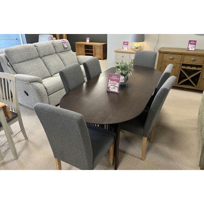 Ex-Display Redruth - Soho Table + 6 Chairs Ex-Display Redruth - Soho Table + 6 Chairs