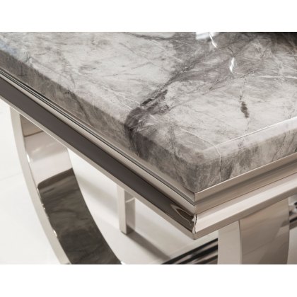 Arianna Grey Marble 200cm Dining Table