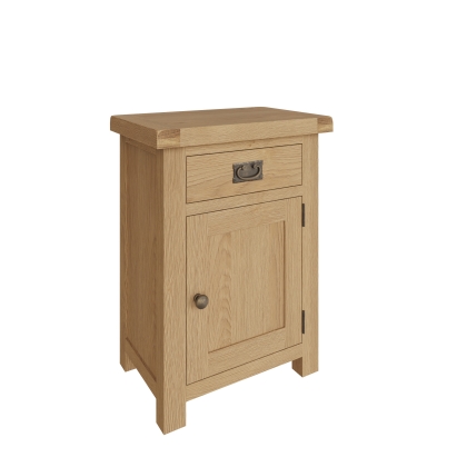 Light Rustic Oak Small Cupboard