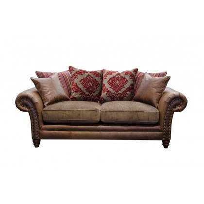 Alexander & James Hudson 3 Seater Pillow Back Sofa Alexander & James Hudson 3 Seater Pillow Back Sofa