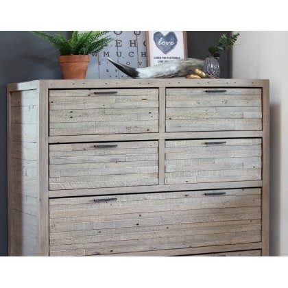 Tuscan Springs Reclaimed Wood 6 Drawer Chest of Drawers Tuscan Springs Reclaimed Wood 6 Drawer Chest of Drawers