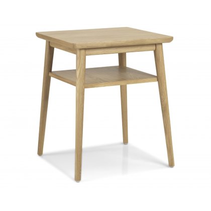 Henley Solid Oak Lamp Table