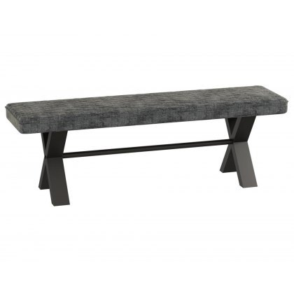 Forge Stone Effect 180 Upholstered Bench Forge Stone Effect 180 Upholstered Bench