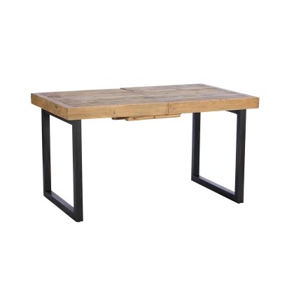 Nixon Reclaimed Wood 140cm-180cm Fully Extending Dining Table Nixon Reclaimed Wood 140cm-180cm Fully Extending Dining Table