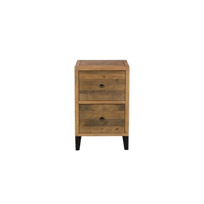 Nixon Reclaimed Wood 2 Drawer Filing Cabinet Nixon Reclaimed Wood 2 Drawer Filing Cabinet