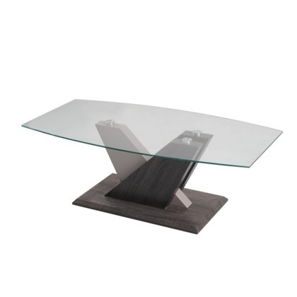 Zen Glass Coffee Table with High Gloss Finish Zen Glass Coffee Table with High Gloss Finish