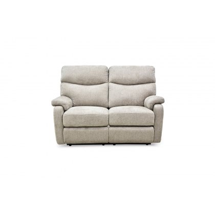 Monet 2 Seater Manual Recliner Sofa in Mink Fabric - STOCK Monet 2 Seater Manual Recliner Sofa in Mink Fabric - STOCK