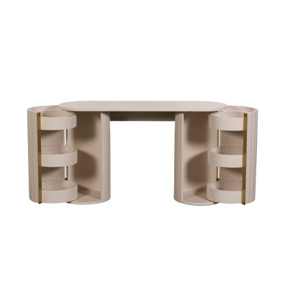 Lily Painted Mahogany Dressing Table Lily Painted Mahogany Dressing Table