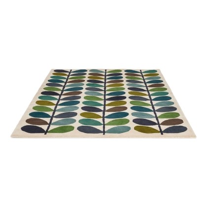 Orla Kiely Multi Stem Kingfisher Rug Orla Kiely Multi Stem Kingfisher Rug