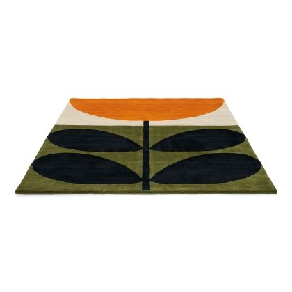 Orla Kiely Stem Black Rug Orla Kiely Stem Black Rug