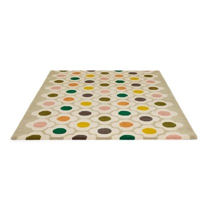 Orla Kiely Spot Flower Multi Rug Orla Kiely Spot Flower Multi Rug