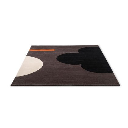 Orla Kiely OR Geo Flower Graphite Rug Orla Kiely OR Geo Flower Graphite Rug