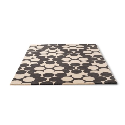Orla Kiely OR Puzzle Flower Slate Rug Orla Kiely OR Puzzle Flower Slate Rug