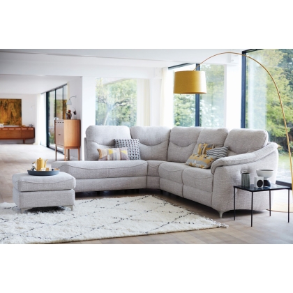 G Plan Jackson LHF Fabric Corner Chaise Sofa