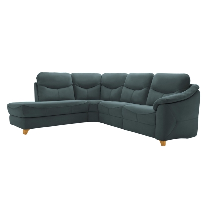 G Plan Jackson LHF Leather Corner Chaise Sofa